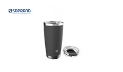 COPO TERMICO SOPRANO EVEREST 500ML CINZA