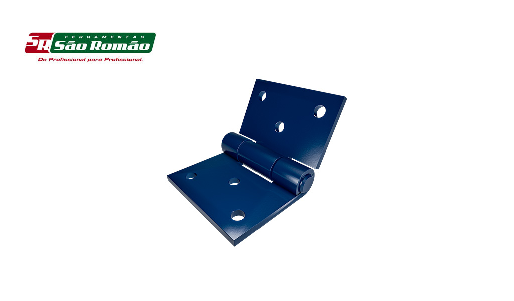 DOBRADICA SAO ROMAO QUADRADA Q2 10CM