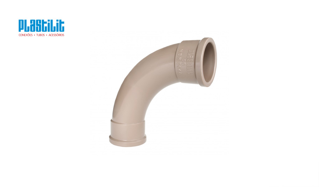 CURVA PLASTILIT SOLD 90° 60MM