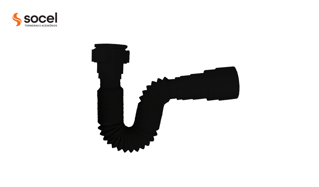 SIFAO SOCEL EXTEN UNIV SIMP 720MM PRETO