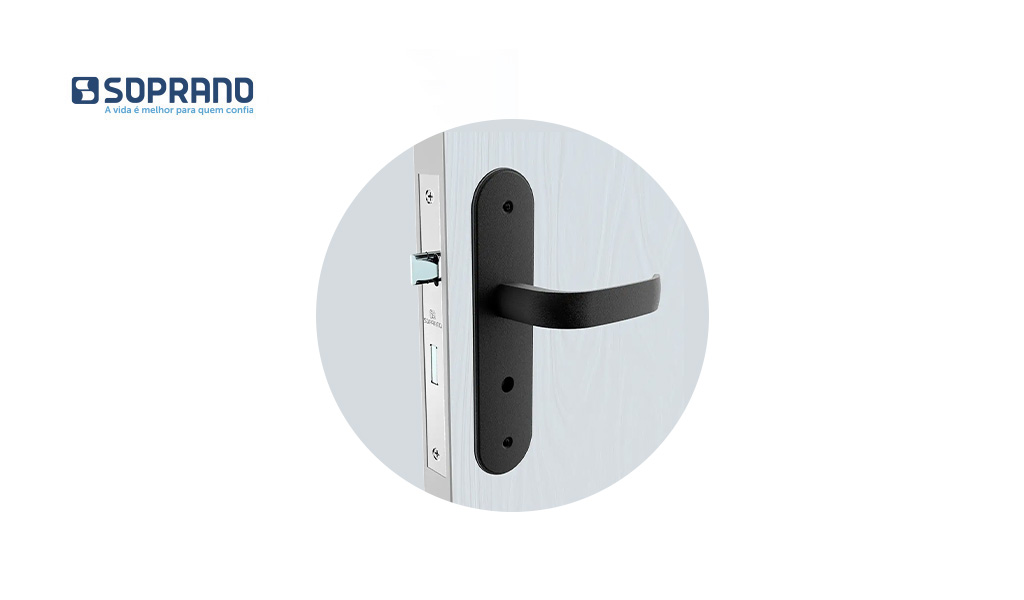 FECHADURA SOPRANO ICARO 4053 BANHEIRO RETA PR FOSCO