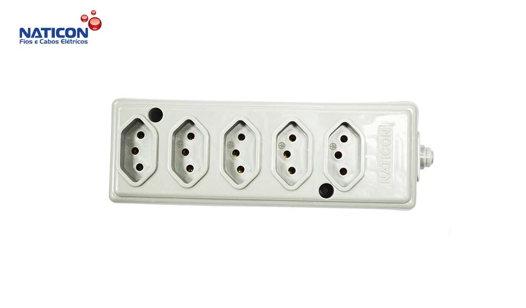 TOM BARRA NATICON 5TOM 2P+T FIXA S/FIO CZ