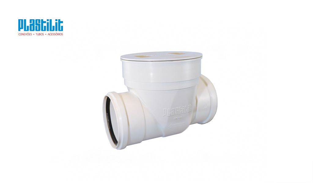 VALVULA PLASTILIT RETENCAO ESG 100MM