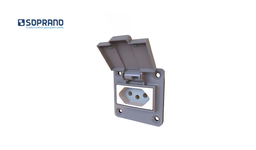 TOM SOPRANO DE EMBUTIR 2P+T 20A CZ