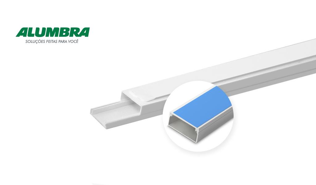 CANALETA ALUMBRA C/FT DF 20X10 2M BR C/25
