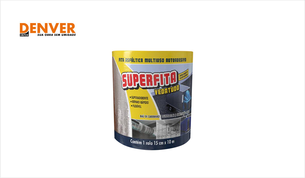 SUPERFITA DENVER ADESIVA ALUM 15CMX10M