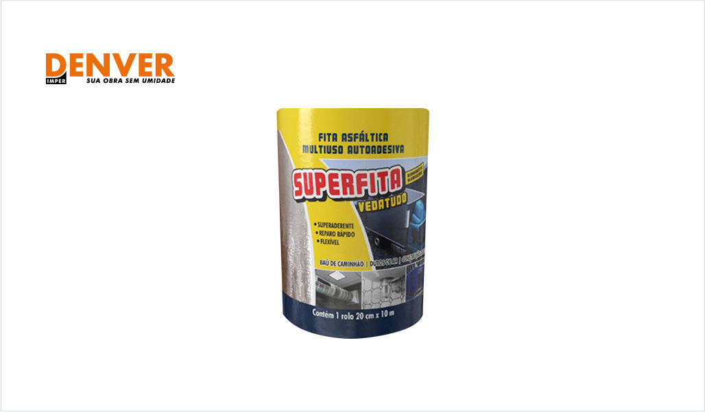 SUPERFITA DENVER ADESIVA ALUM 20CMX10M