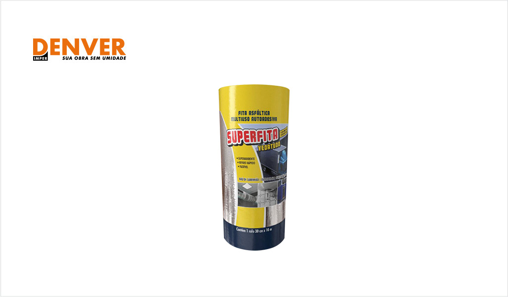 SUPERFITA DENVER ADESIVA ALUM 30CMX10M