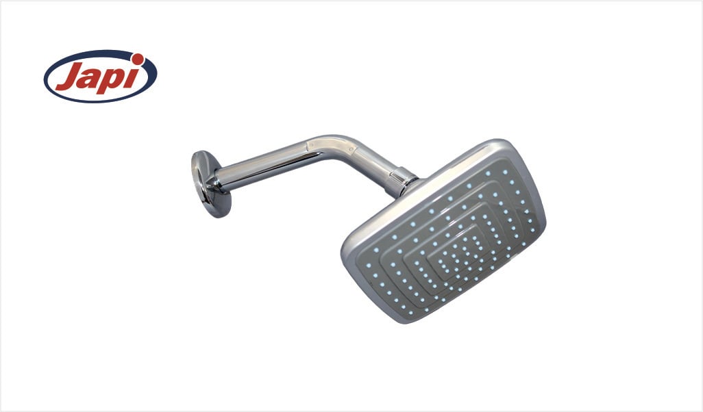 CHUVEIRO JAPI CRIVO QUAD 15CM ABS CR