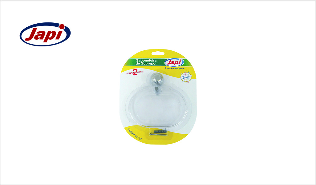 SABONETEIRA JAPI SAMBA ABS CROMADO