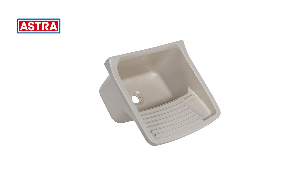 TANQUE ASTRA PLAST 47X43X27CM 22L BEGE