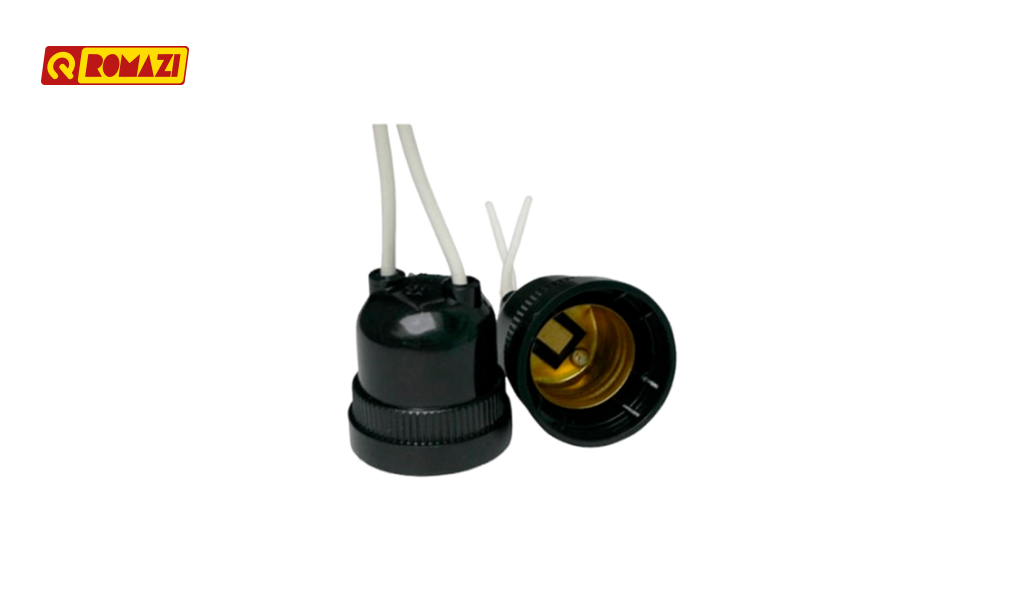 ROMAZI SOQUETE E-27 C/RABICHO 4A PRETO