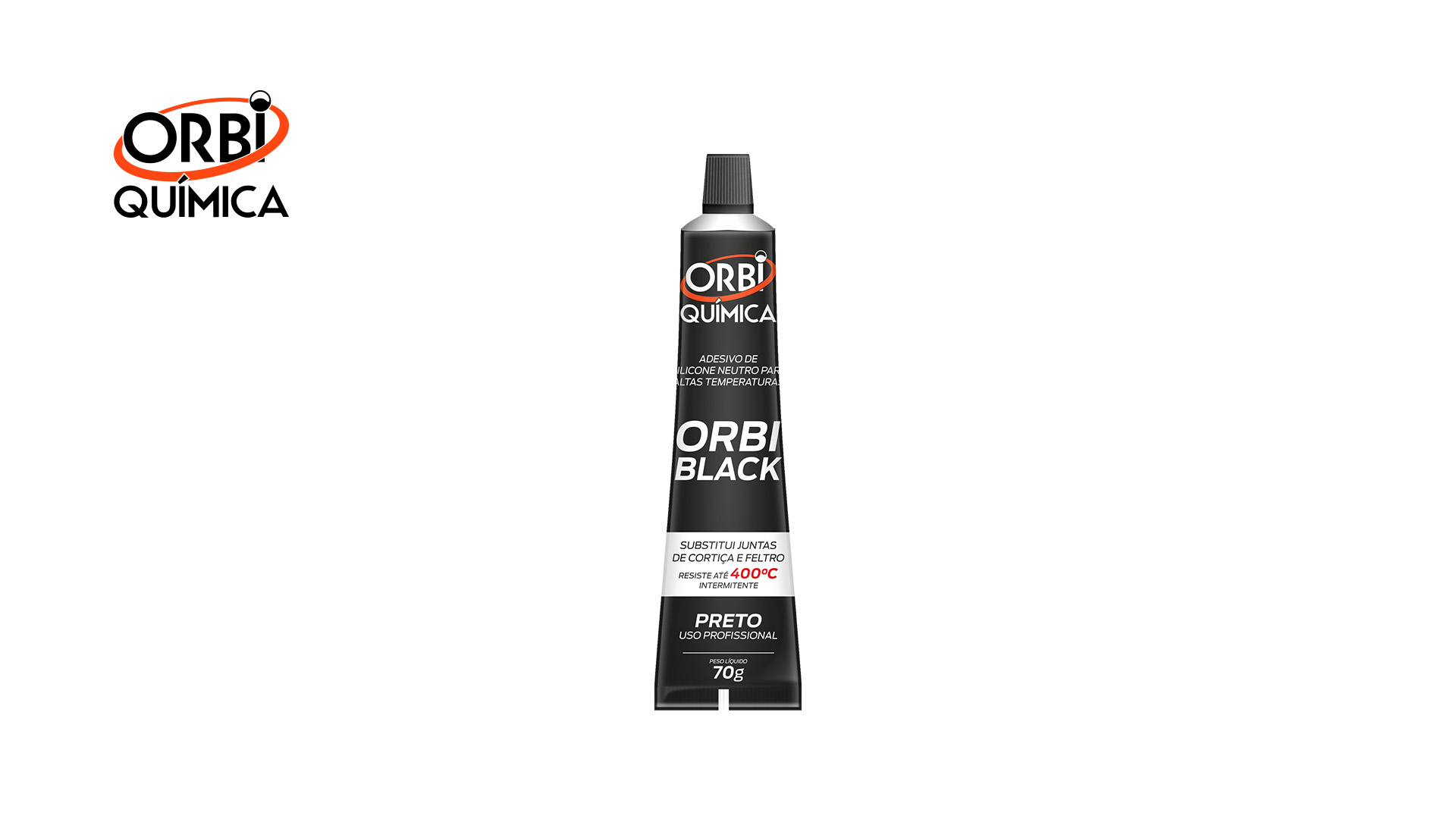 SELANTE ORBIBLACK NEUTRO ALTA TEMPERATURA 70G