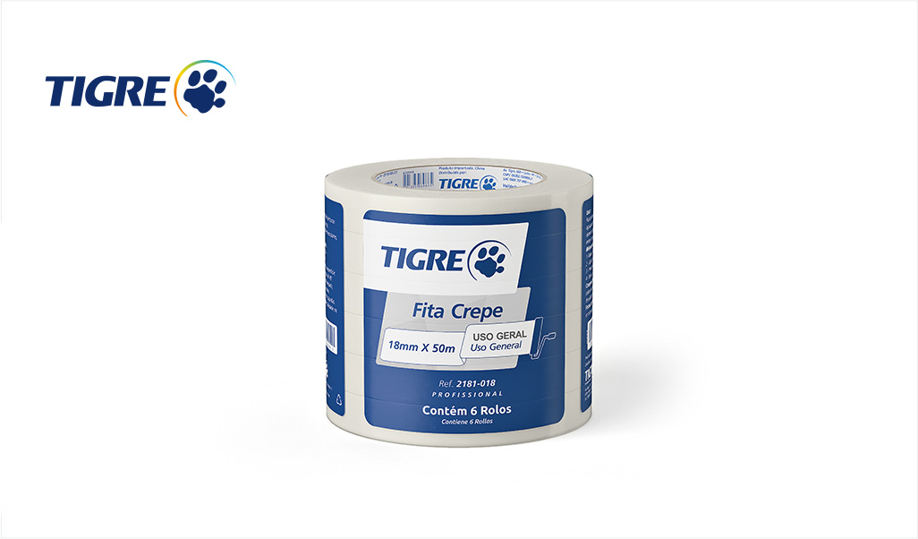 FITA TIGRE CREPE 18MMX50M
