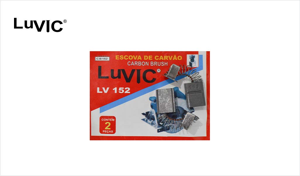 ESCOVA CARVAO LUVIC CB152