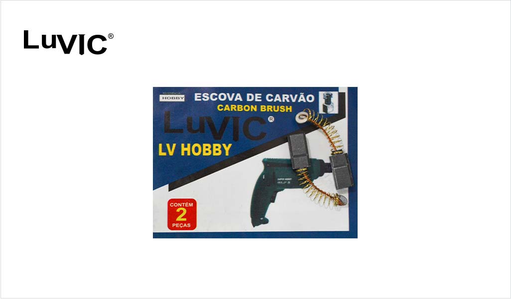 ESCOVA CARVAO LUVIC HOBBY BOSCH