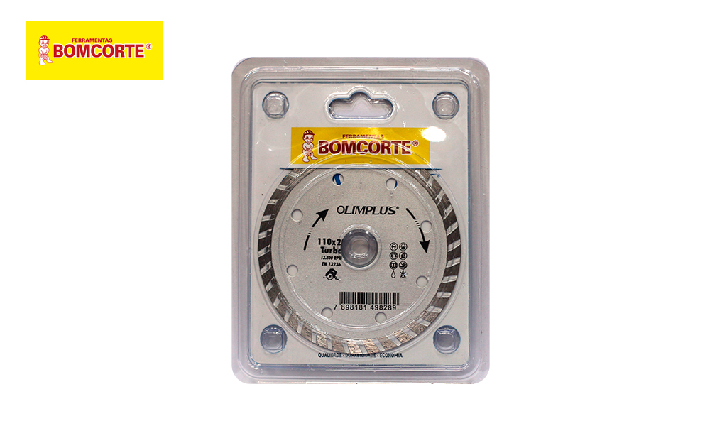 DISCO BOMCORTE DIAMAN TURBO 100MM 4.3/8”