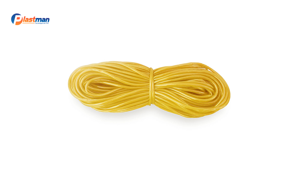 ESPAGT PLASTMAN 5,0X1,3MM AMARELO C/1KG