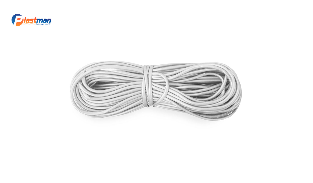 ESPAGT PLASTMAN 5,0X1,3MM BRANCO C/1KG