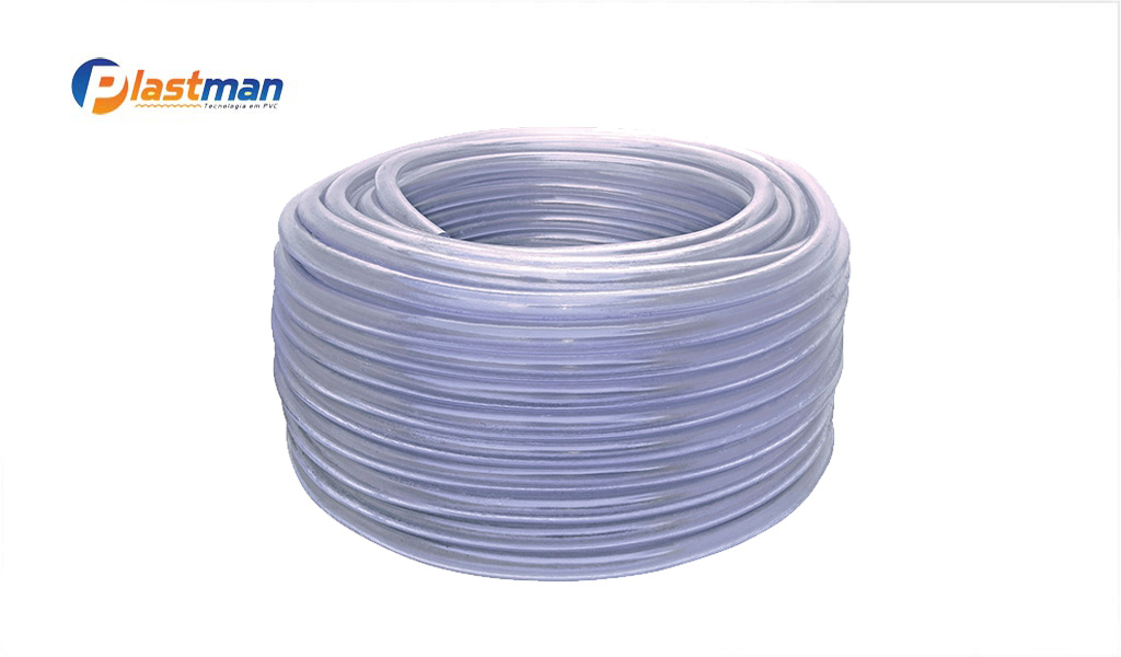 MANGUEIRA PLASTMAN CRISTAL 3/4”X1,5MM 50M