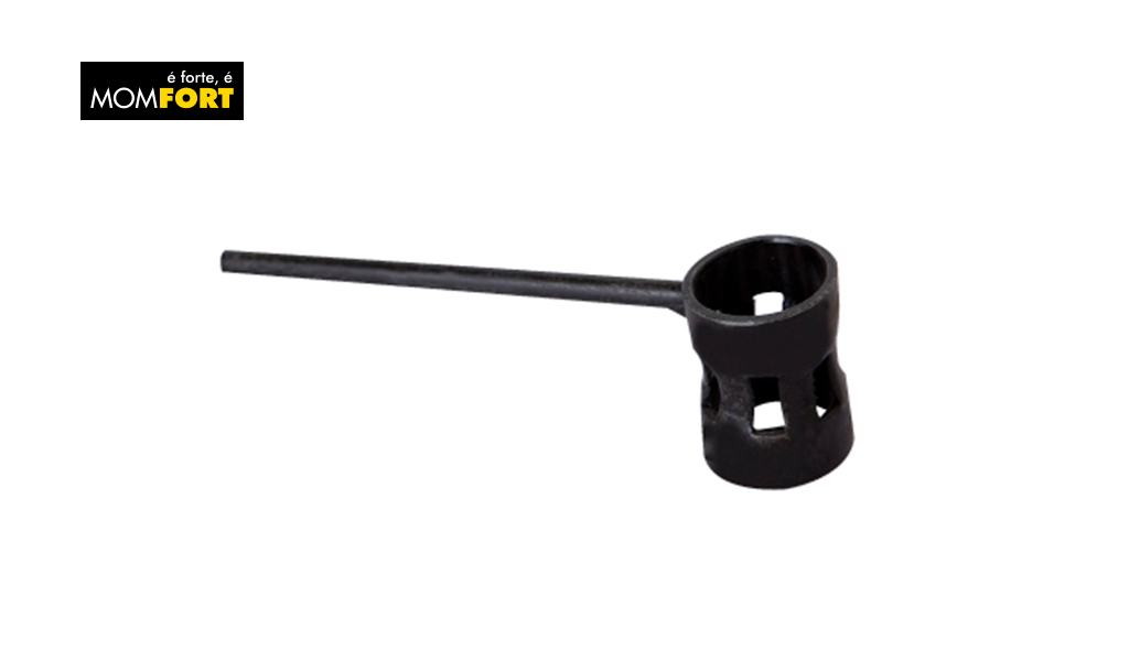 TARRAXA MOMFORT DE ACO P/TUBOS 1”
