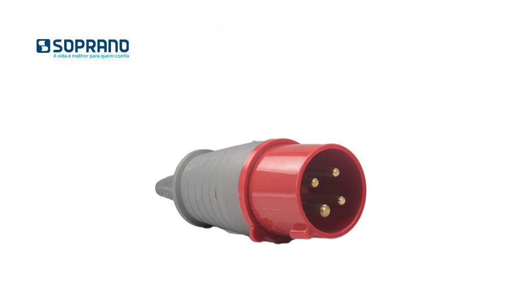 PLUG INDUSTRIAL SOPRANO 32A 3P+T 380V MAC