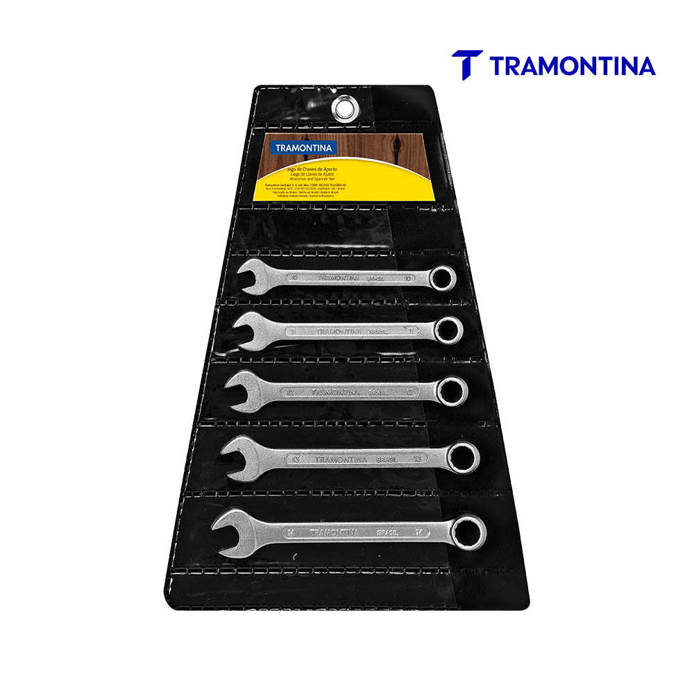 JOGO TRAMONTINA CHAVE COMBINADA C/05PCS 