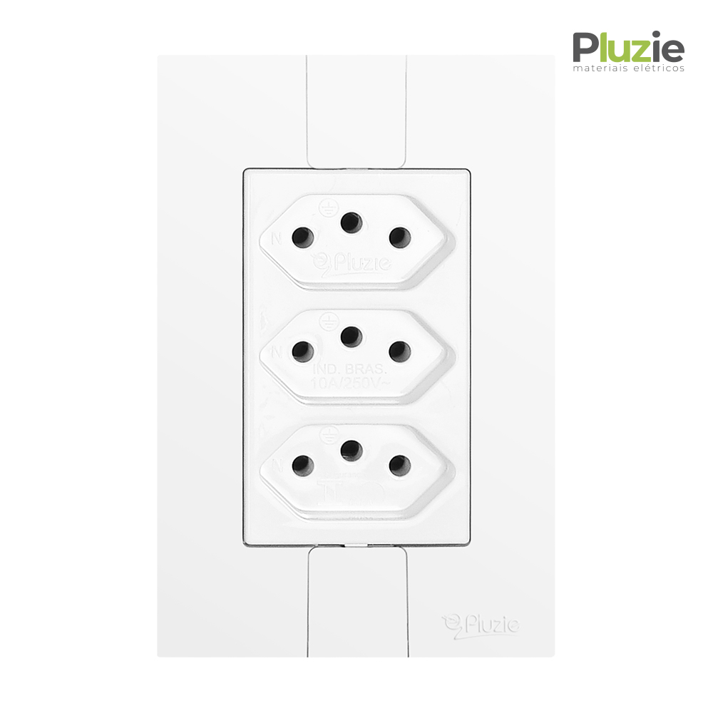 PLUZIE CAPRICE 3 TOM 2P+T 10A LINHA FACIL