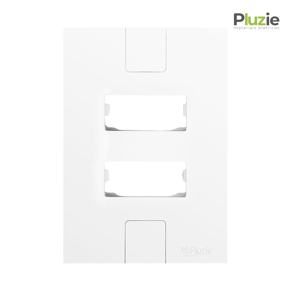 PLUZIE CAPRICE PLACA 4X2 P/2 MODULO