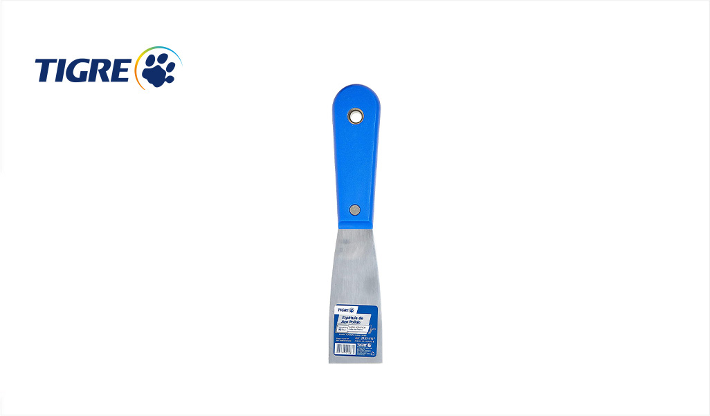 ESPATULA TIGRE 2151 ACO  4CM CB PLAST