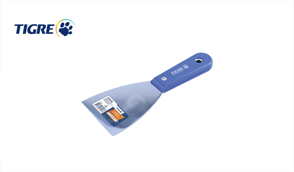 ESPATULA TIGRE 2151 ACO 15CM CB PLAST
