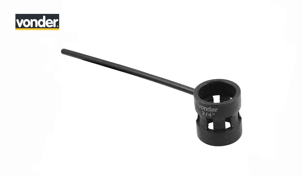 TARRAXA VONDER DE ACO P/TUBOS 3/4”