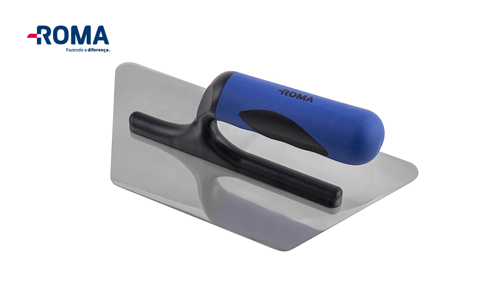 DESEMPENADEIRA ROMA INOX TRAPEZOI CB EMBO 24X12CM
