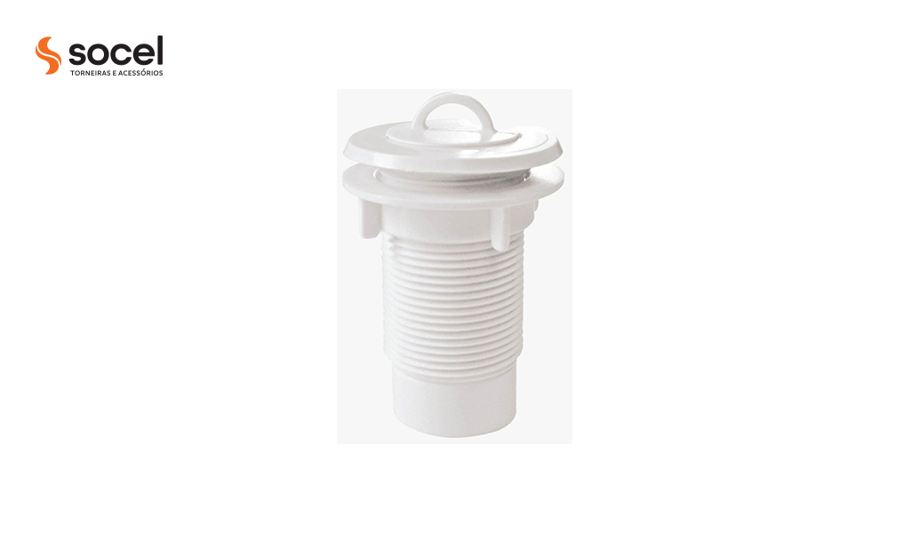 VALVULA SOCEL PLAST P/TANQUE 1.1/4” BR