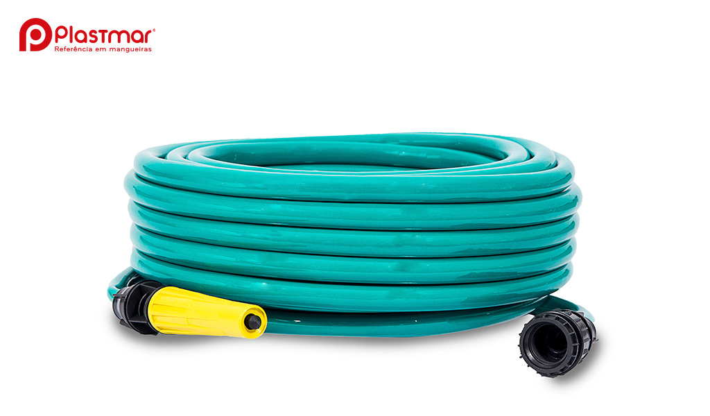 MANGUEIRA PERFILNOR JARDIM LINHA POP 10M VERDE