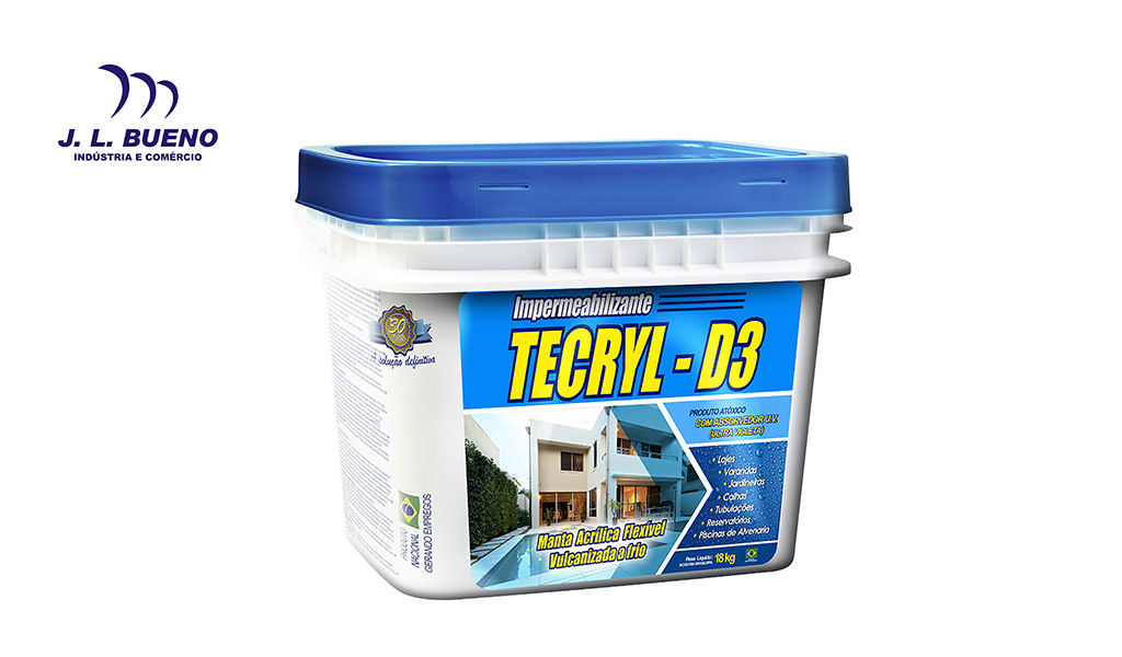 MANTA LIQ TECRYL D3 P/IMP 15KG BRANCO