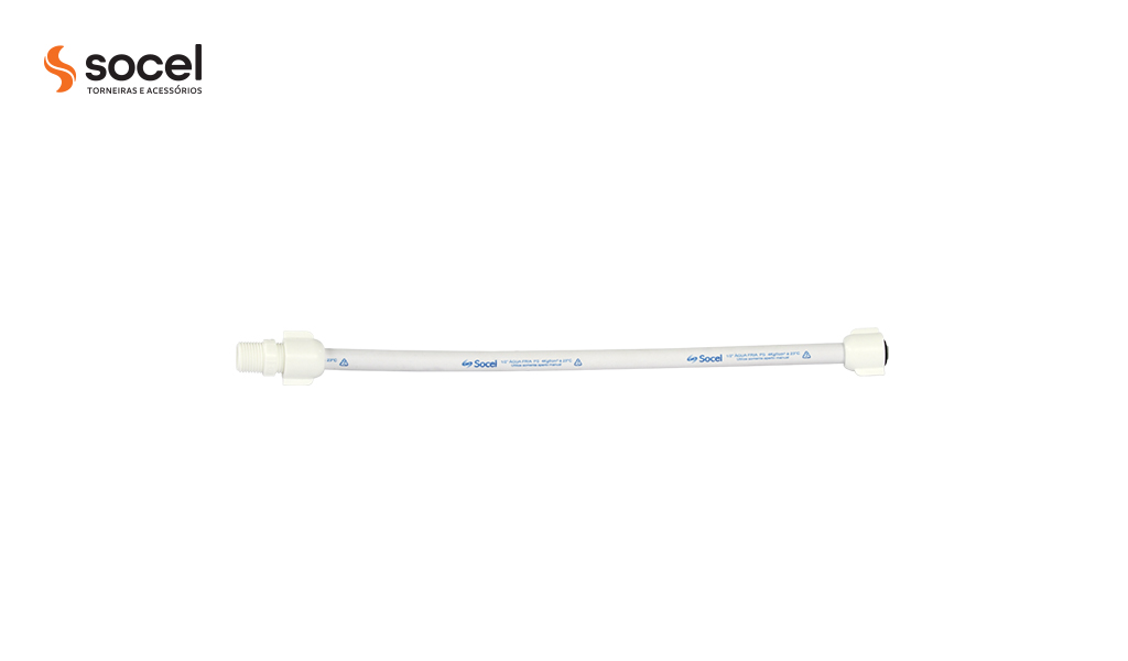 ENGATE SOCEL FLEXIVEL 40CM BR