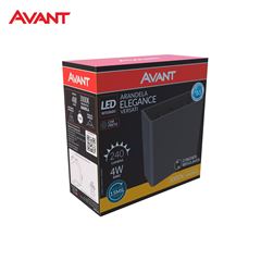 ARANDELA AVANT LED ELEGANCE VERS 4W 3000K PRETO