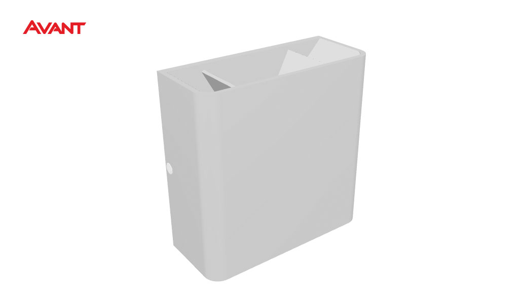 ARANDELA AVANT LED ELEGANCE VERS 4W 3000K BRANCO