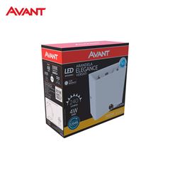 ARANDELA AVANT LED ELEGANCE VERS 4W 3000K BRANCO