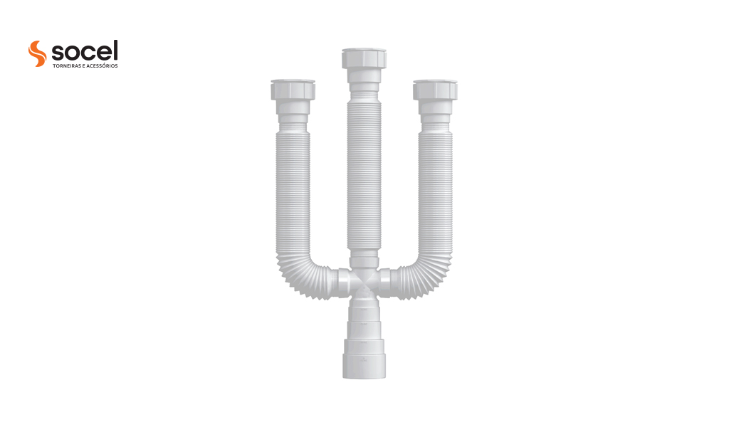 SIFAO SOCEL EXTEN UNIV TRIPLO 720MM BRANCA