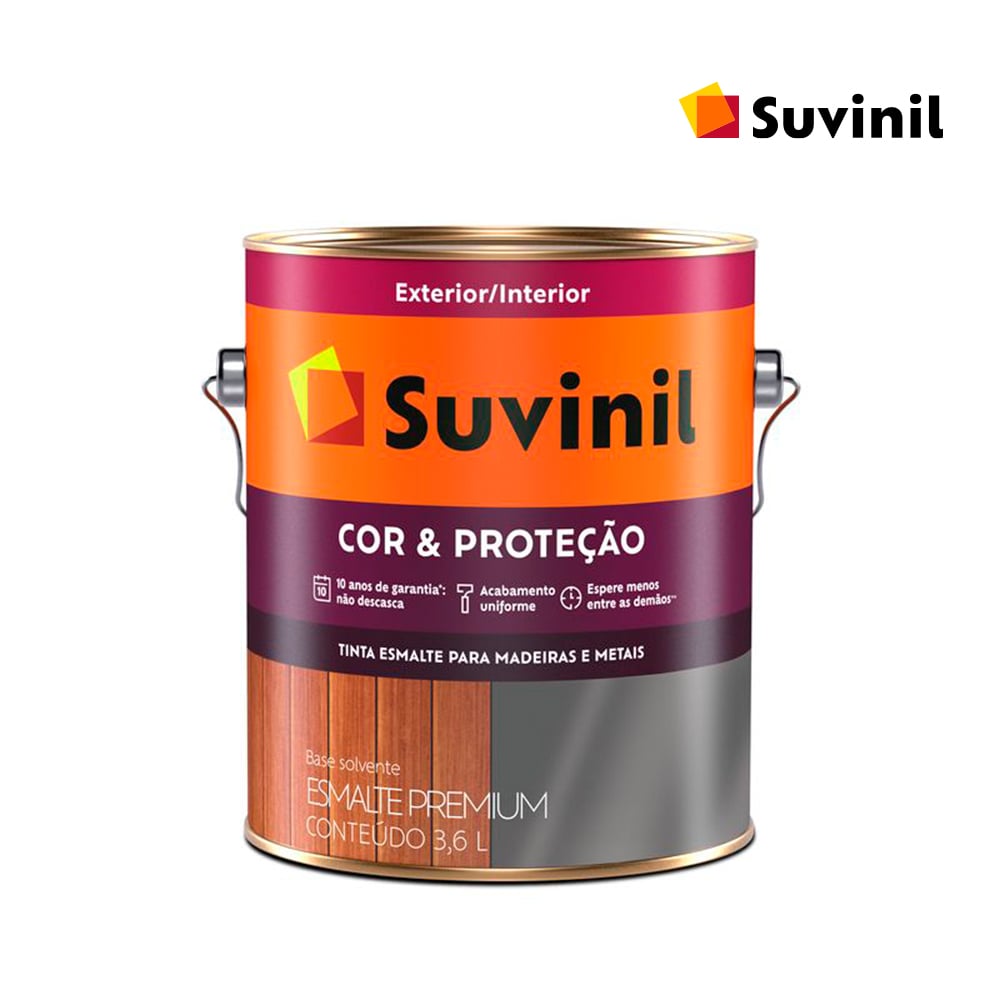 ESMALTE COR E PROTECAO PREMIUN BRI BASE SOLVENTE 3,6L AZUL DEL REY