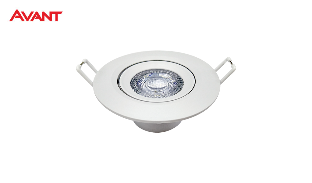 SPOT AVANT LED SUPIMPA 7W EMBUTIR REDONDO 3000K - LUZ AMARELA