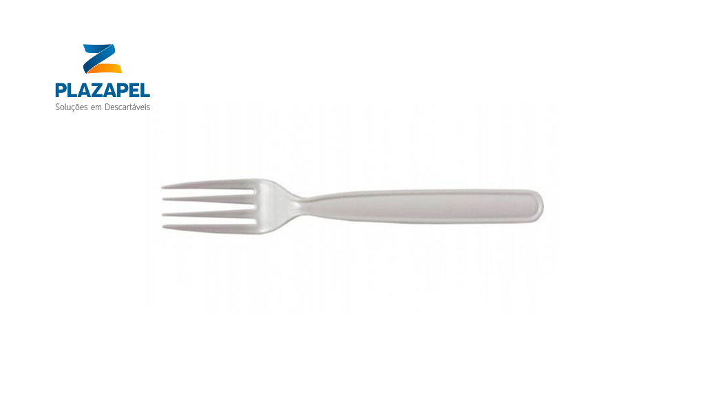 GARFO PLAZAPEL REFORÇADO MASTER CAIXA C/500 BRANCO.