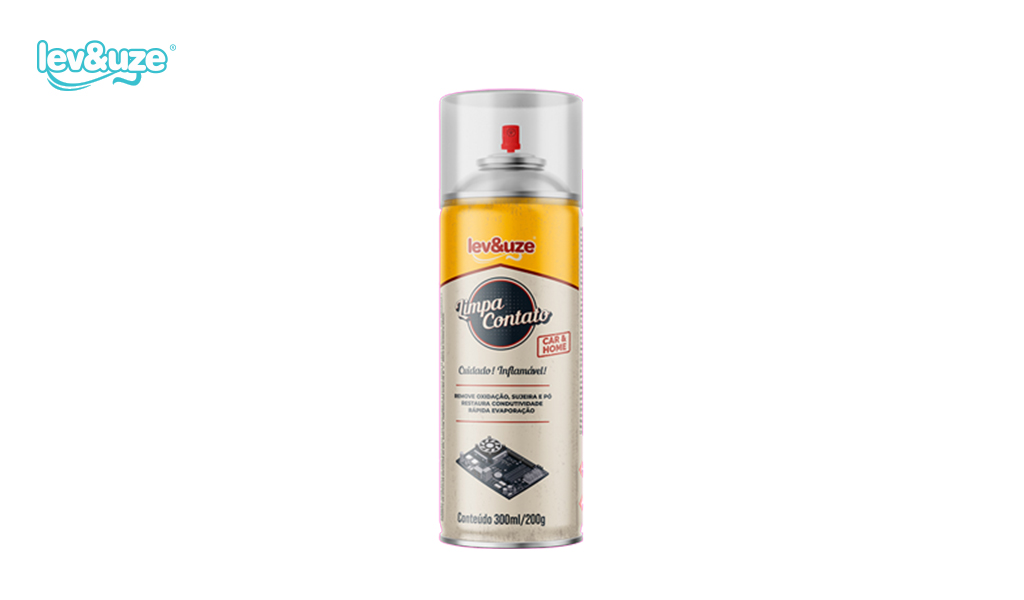 LIMPA CONTATO LEV&UZE 200GR/300ML