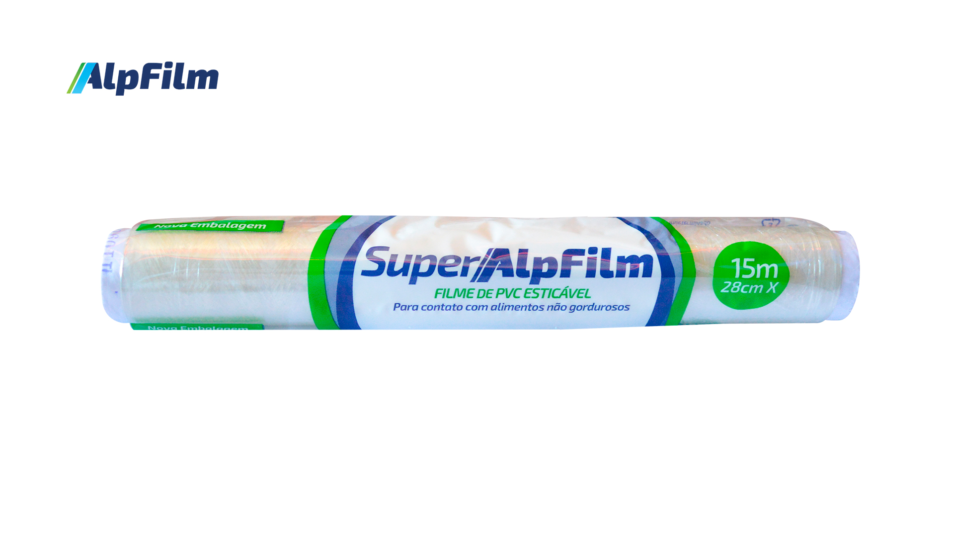 FILME PVC ALPFILM 28CMX15METROS FLOW