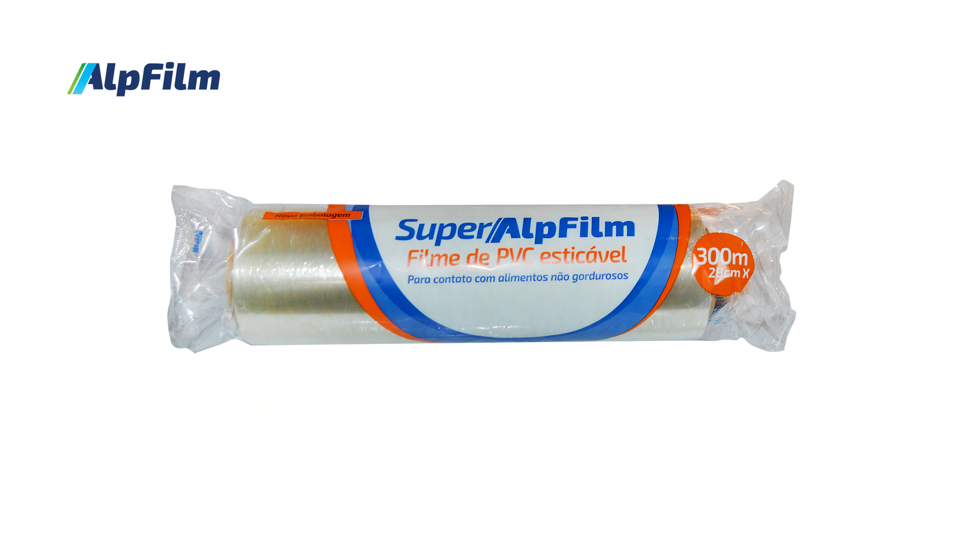 FILME PVC ALPFILM 28CMX300METROS REFIL