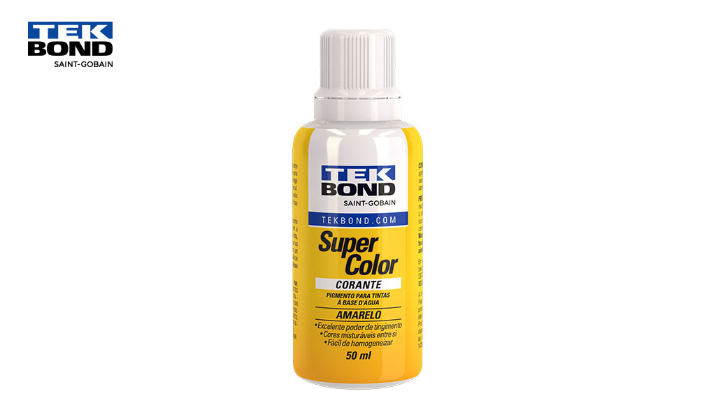 CORANTE TEKBOND 50ML AMARELO