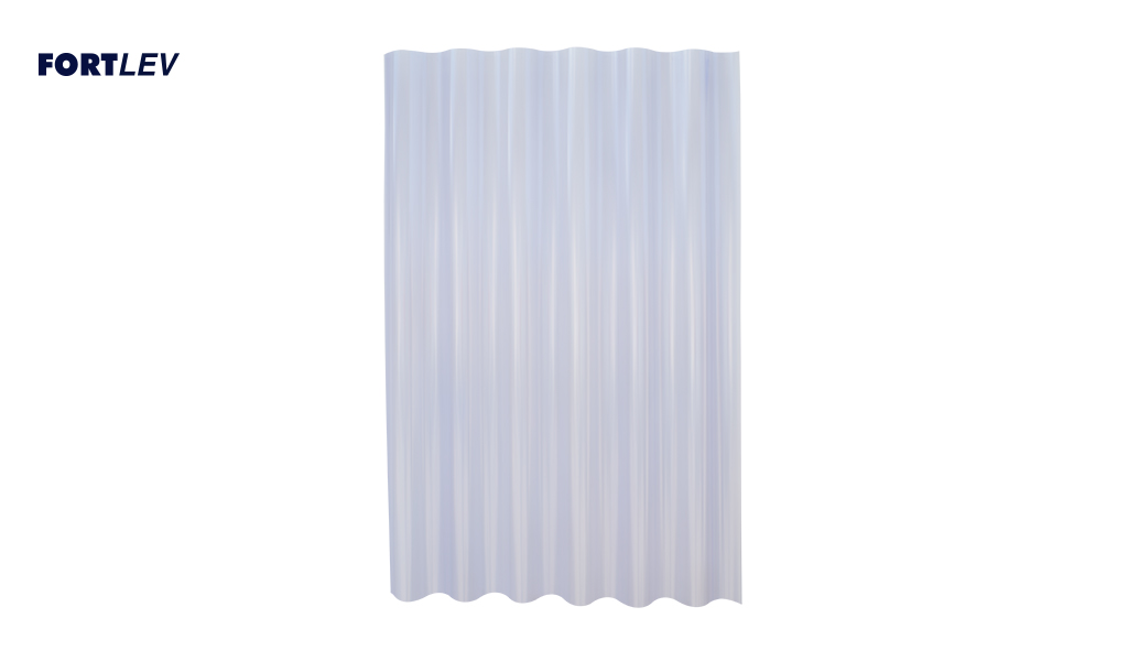 TELHA FORTLEV PVC INCOLOR ONDAFORT 1,83X1,10M