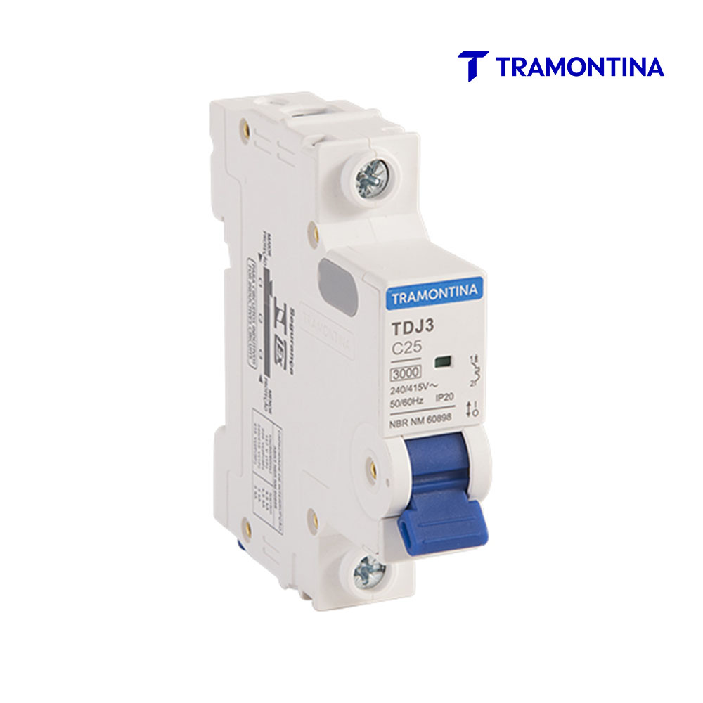 TRAMONTINA DISJUNTOR MINI TR3KA 1P  20A CURVO BR